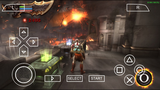 اسکرین شات بازی خدای جنگ زنجیرهای الیمپوس 3