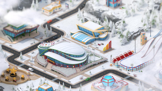 اسکرین شات 2 بازی Ski Jump Mania 3