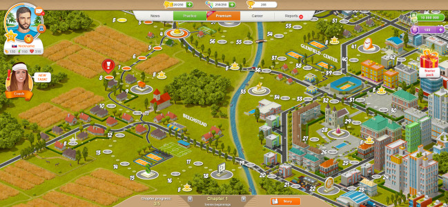 اسکرین شات 6 بازی Tennis Mania Mobile