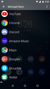 اسکرین شات برنامه Lucid Launcher 2