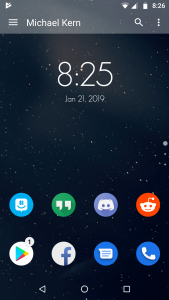 اسکرین شات برنامه Lucid Launcher 1