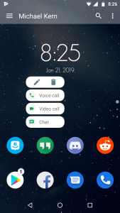 اسکرین شات برنامه Lucid Launcher 3