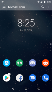 اسکرین شات برنامه Lucid Launcher 1