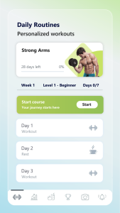 اسکرین شات 4 برنامه Height Increase Workout