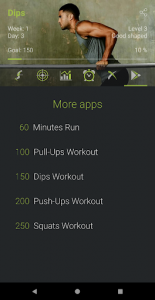 اسکرین شات برنامه 150 Dips - Ultimate Workout 6
