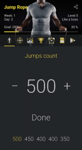 اسکرین شات برنامه 2.5K Jump Rope Workout 1