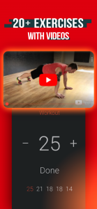 اسکرین شات برنامه 200 Push Ups - Home Workout 3