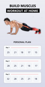 اسکرین شات برنامه Titan - Home Workout & Fitness 1