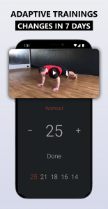 اسکرین شات برنامه Titan - Home Workout & Fitness 2