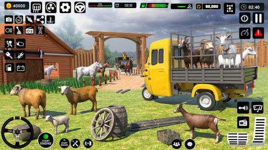 اسکرین شات بازی Animal Cargo Truck Transporter 4