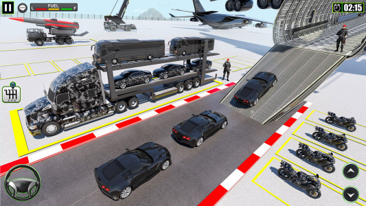 اسکرین شات برنامه Army Vehicle Transporter Games 5