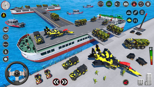 اسکرین شات برنامه Army Vehicle Transporter Games 6