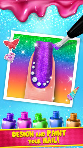 اسکرین شات 4 بازی Nail Art & Nail Polish Game