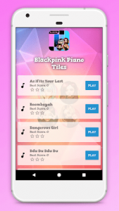 اسکرین شات بازی Blackpink Piano Tiles 1