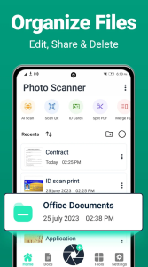 اسکرین شات 7 برنامه Photo Scanner - Scan to PDF