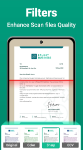 اسکرین شات 3 برنامه Photo Scanner - Scan to PDF