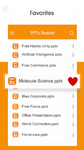 اسکرین شات برنامه PPT Viewer: PPT Reader, PPT Presentation App 3