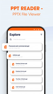 اسکرین شات برنامه PPT Reader - PPTX File Viewer 1