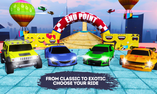 اسکرین شات بازی Extreme Car Stunt Driving Game 2