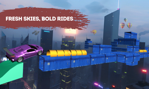 اسکرین شات بازی Extreme Car Stunt Driving Game 4