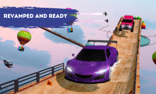 اسکرین شات بازی Extreme Car Stunt Driving Game 1