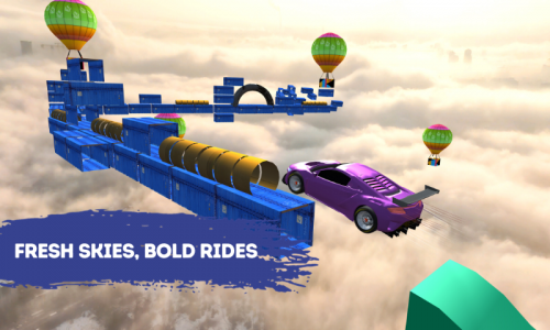 اسکرین شات بازی Extreme Car Stunt Driving Game 5