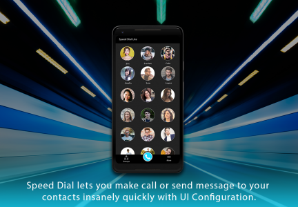 اسکرین شات 2 برنامه Speed Dial Lite