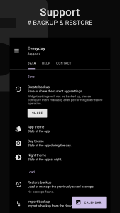 اسکرین شات 8 برنامه Everyday | Calendar Widget