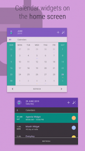 اسکرین شات برنامه Everyday - Calendar Widget 4