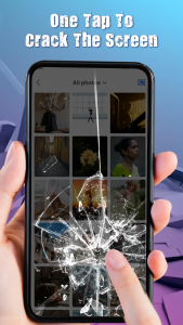 اسکرین شات 4 برنامه Crack & Broken Screen Prank
