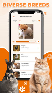 اسکرین شات 7 برنامه Cat & Dog Translator Prank App