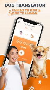 اسکرین شات 2 برنامه Cat & Dog Translator Prank App