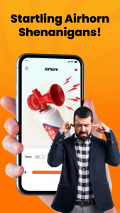 اسکرین شات 2 برنامه Prank Sound - Air Horn & Fart