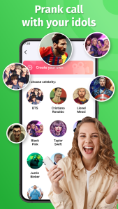 اسکرین شات 2 برنامه Fake Call Video - Prank Call