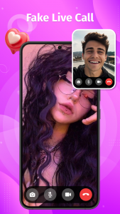 اسکرین شات برنامه Prank Call - Fake Video Call 1