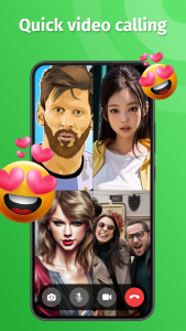 اسکرین شات 4 برنامه Fake Call Video - Prank Call