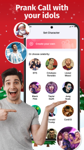 اسکرین شات 2 برنامه Fake Call Video - Prank Call