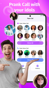اسکرین شات برنامه Prank Call - Fake Video Call 2