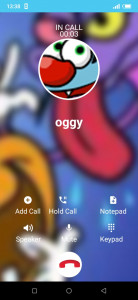 اسکرین شات برنامه fake call oggy and cookroaches 4