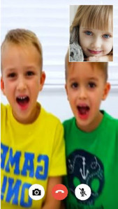 اسکرین شات برنامه Vlad and Niki Call - Fake video call with Brothers 2