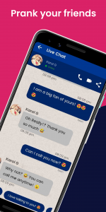 اسکرین شات 5 برنامه Karol G Fake Video Call & Chat