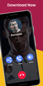 اسکرین شات برنامه Cristiano Ronaldo Call & Chat 7