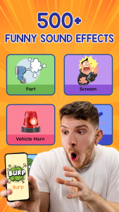 اسکرین شات 1 برنامه Haircut Prank: Meme & Fart App