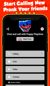 اسکرین شات برنامه Call Poppy Playtime and squid 8