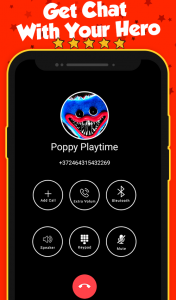 اسکرین شات برنامه Call Poppy Playtime and squid 3