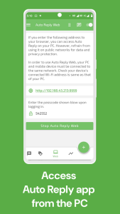 اسکرین شات 5 برنامه Auto Respond ALL social media