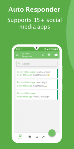 اسکرین شات برنامه Auto Respond ALL social media 1