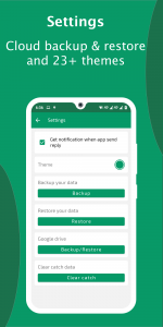 اسکرین شات 8 برنامه Auto Reply Chat Bot