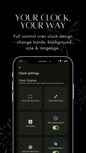 اسکرین شات 8 برنامه Clock Live Wallpaper