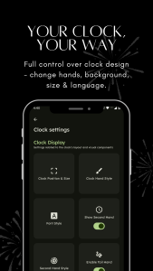 اسکرین شات 8 برنامه Clock Live Wallpaper